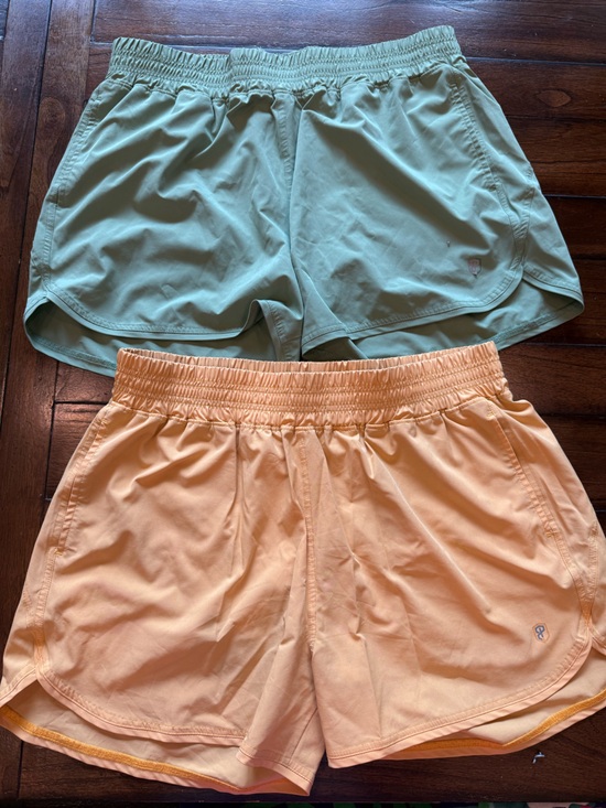 Born Primitive Pants - Born Primitive Women's Mint Green and Peach Athletic Shorts (2-Pack)